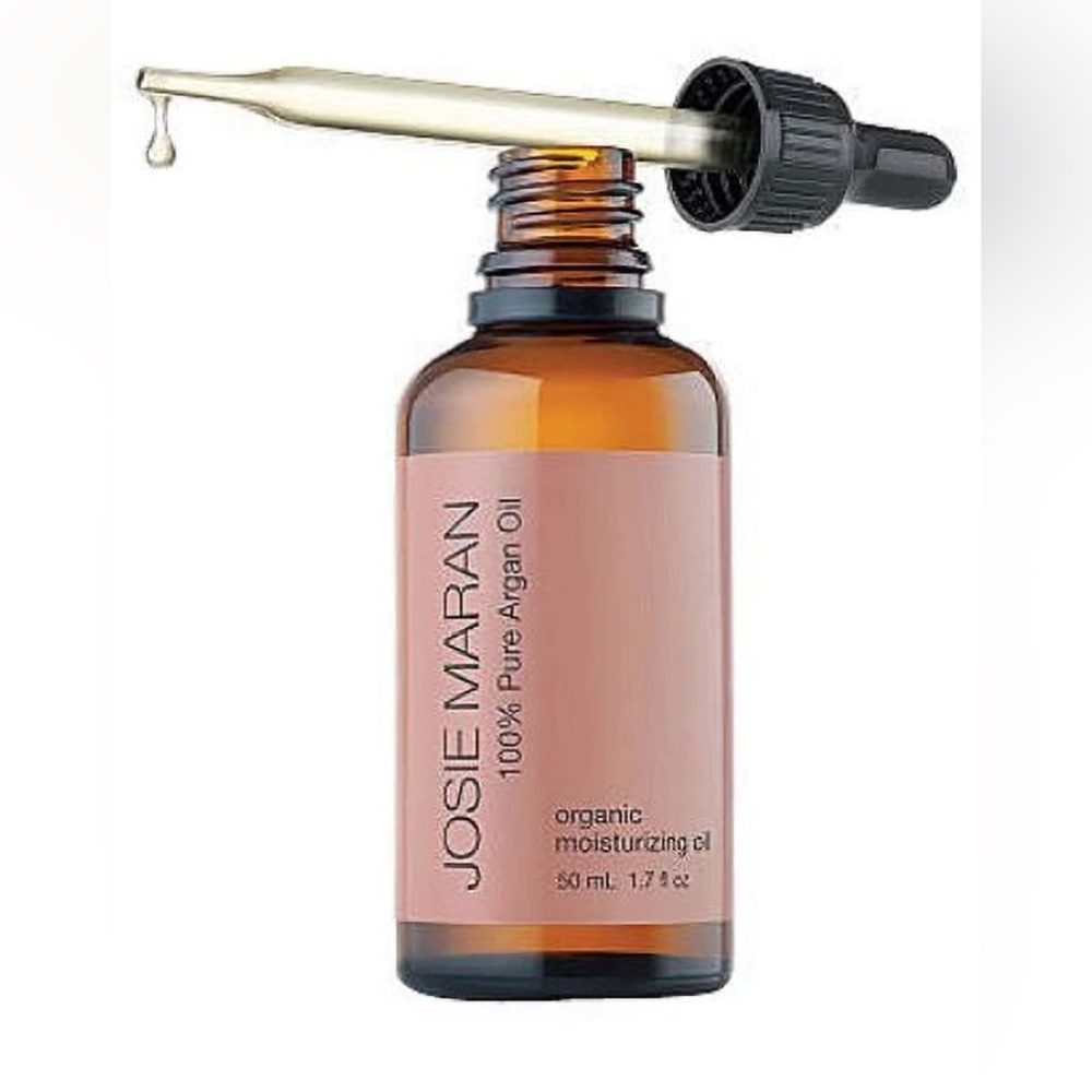 JOSIE MARAN Argan Oil Serum with Pink Label in Amber Bottle